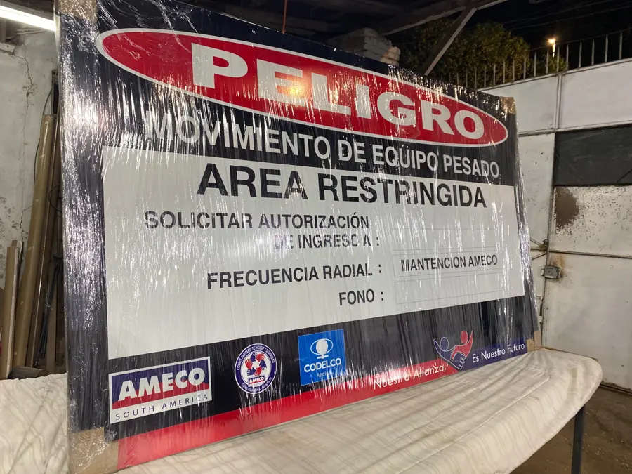 Señalética industrial