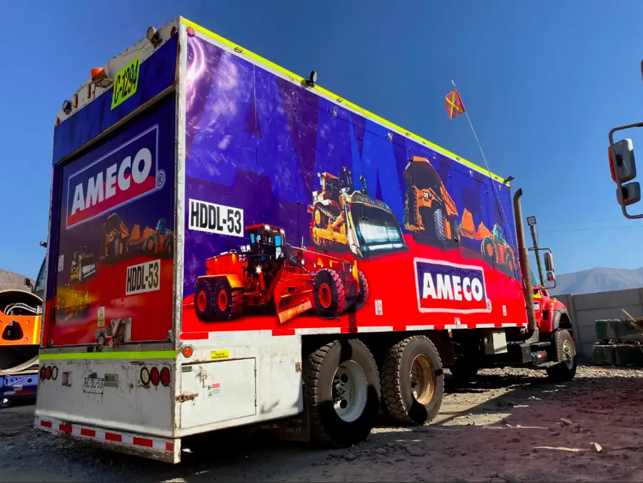 Branding vehicular