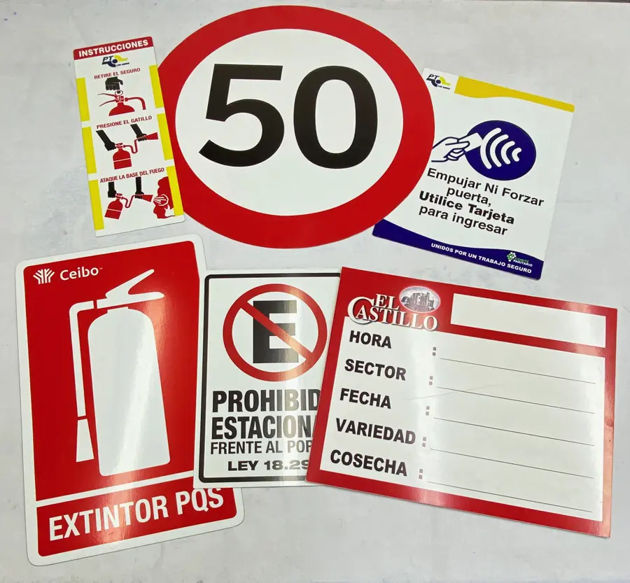 Señalética de seguridad
